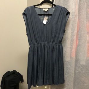 Loft Outlet Blue A-line dress
